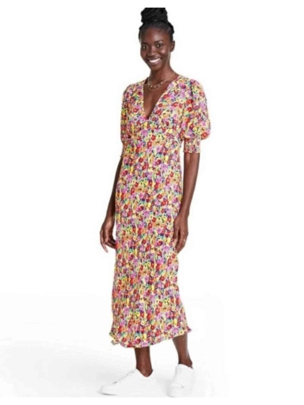 NEW Target Designer Collection Rixo Floral Multicolor Dress Size 10 NWT